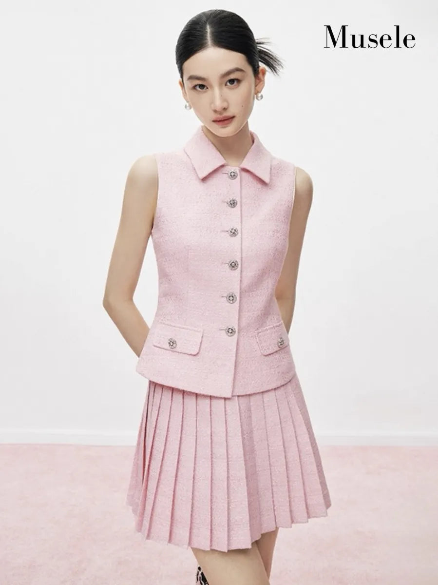 ノースリーブテーラードセットアップ［m192］ – Musele