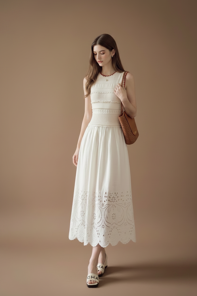 【美品】musele シアーレースビスチェロングドレス NEW ARRIVAL – Musele
