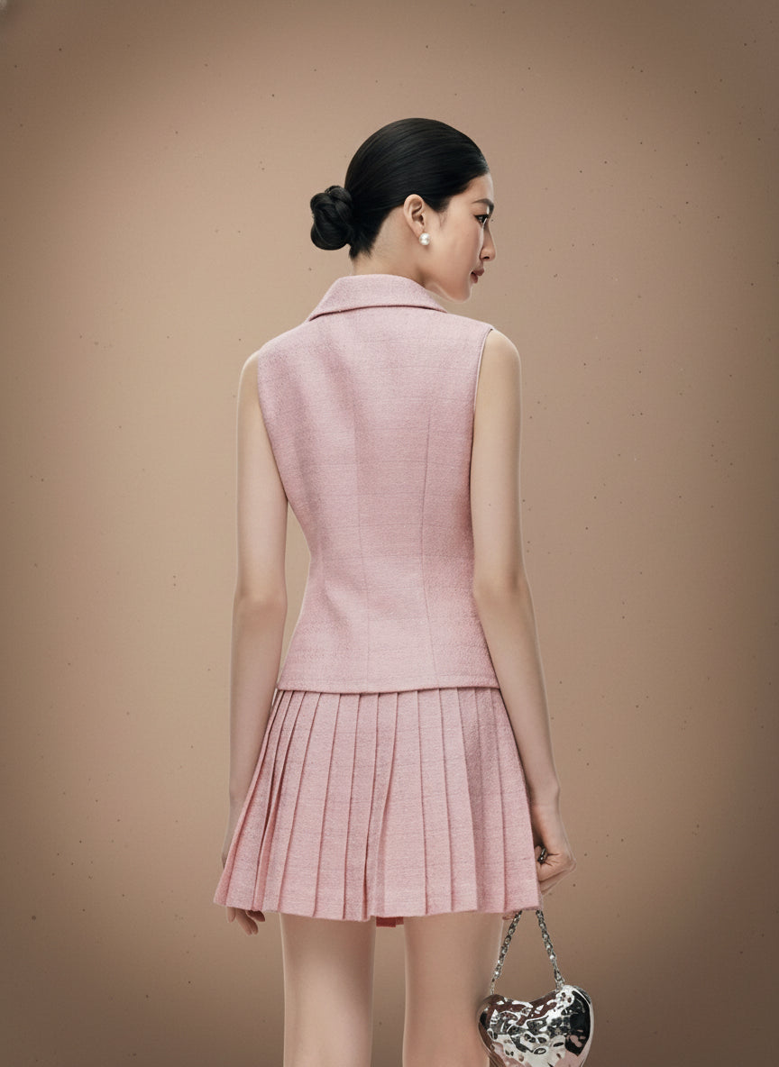 ノースリーブテーラードセットアップ［m192］