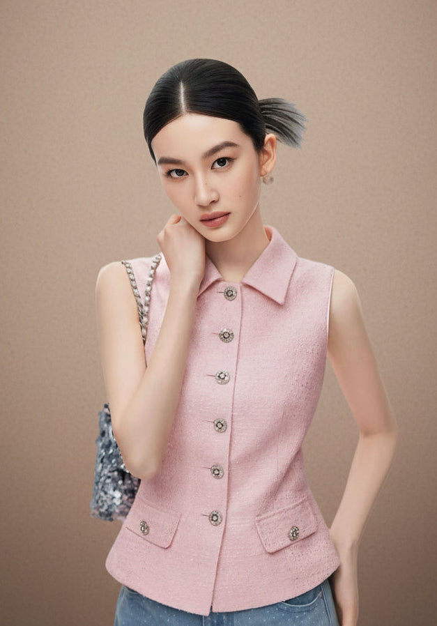 ノースリーブテーラードセットアップ［m192］