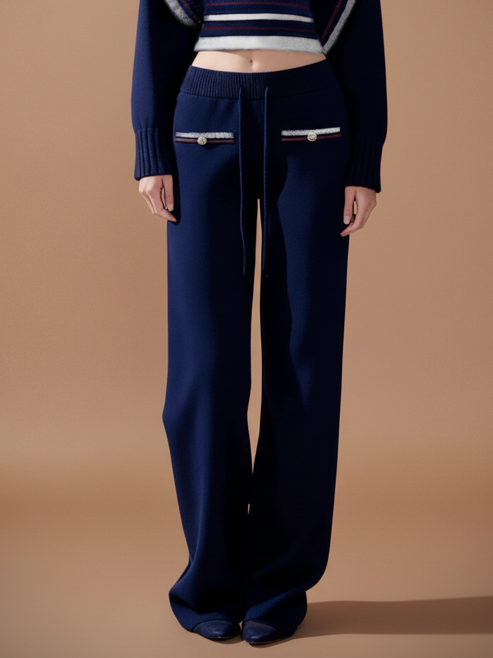 3ピース ニットセットアップ[m218]