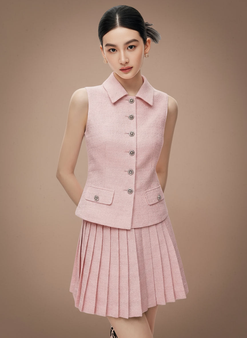 ノースリーブテーラードセットアップ［m192］