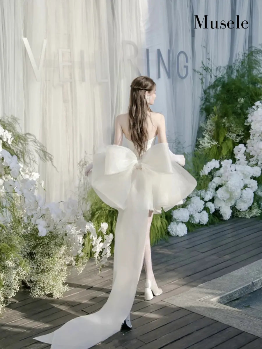 ビッグリボンミニドレス［m167］