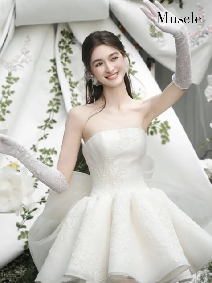 ビッグリボンミニドレス［m167］