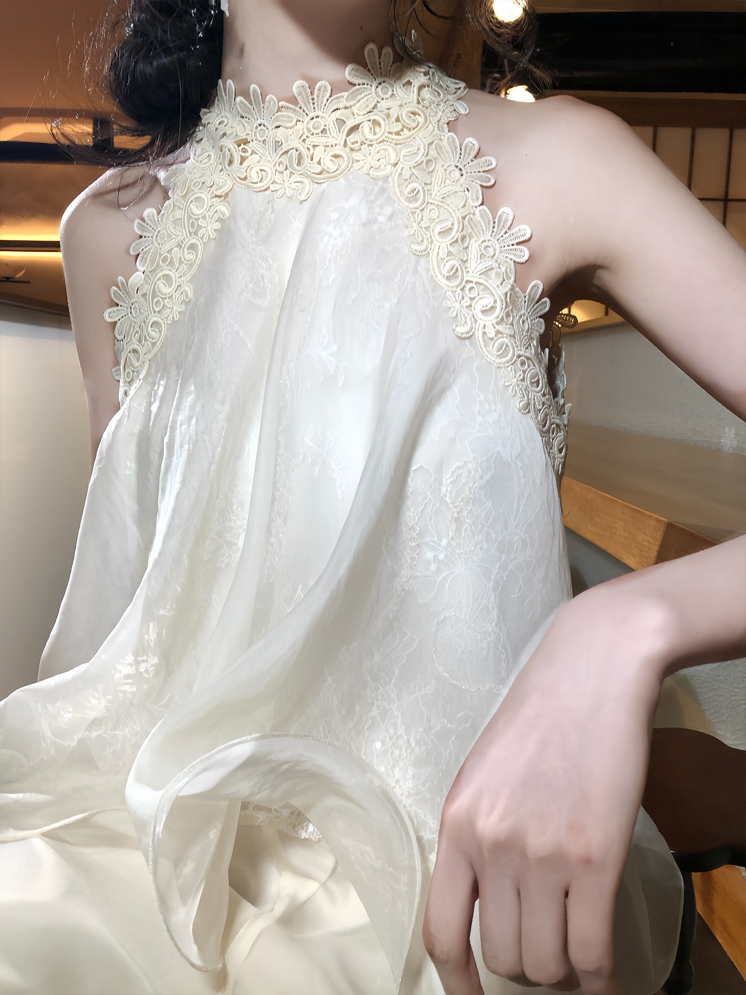 【美品】musele シアーレースビスチェロングドレス NEW ARRIVAL – Musele