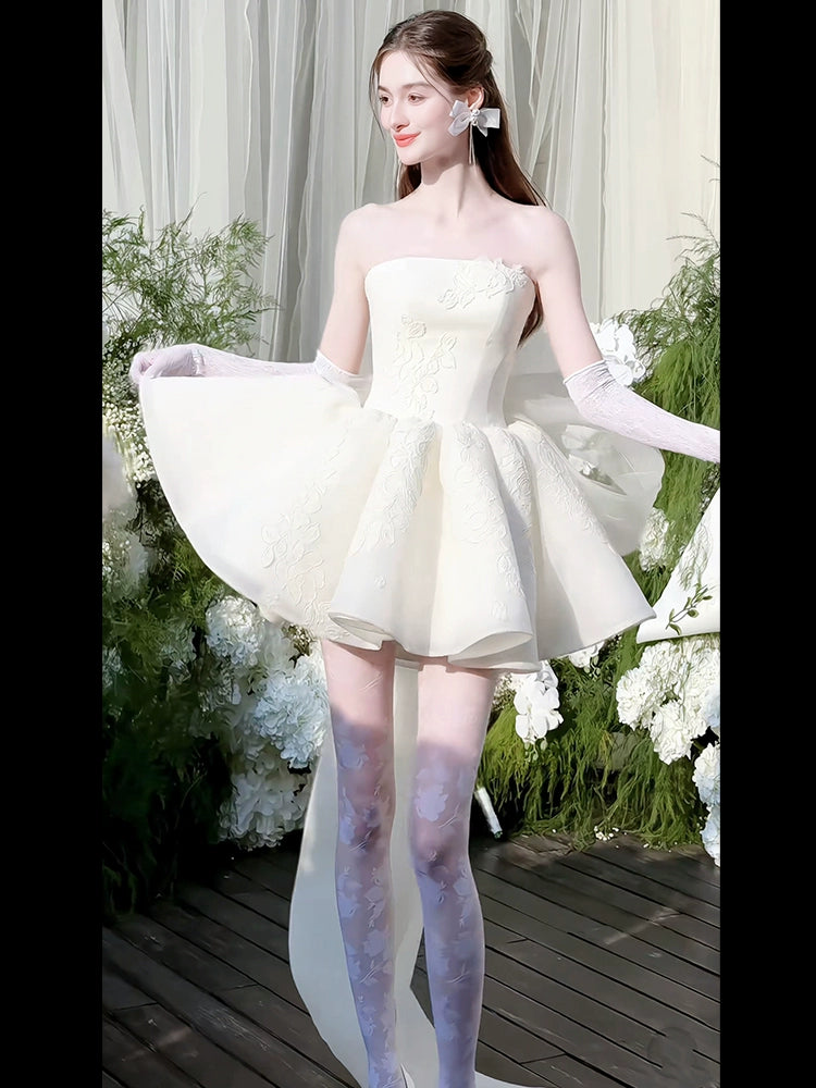 ビッグリボンミニドレス［m167］