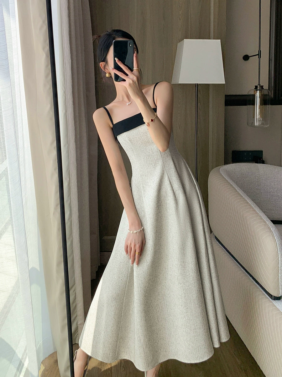 モダンクラシックツイードライクドレス［m138］