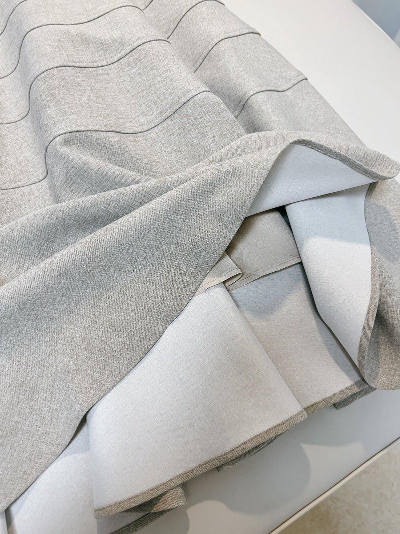 ビジューボタンストラップロングドレス［m113］